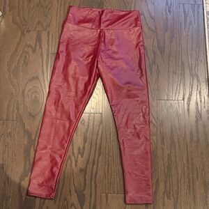 Stylish Red Leggings